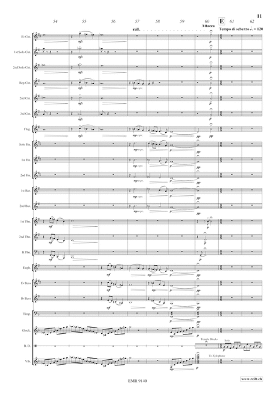Imaginary Worlds Imaginary Worlds Brass Band scores gallery preview page 12