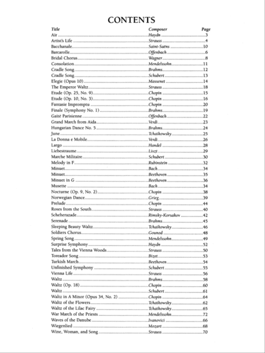 Favorite Classics Made Easy Piano Method scores gallery preview page 2