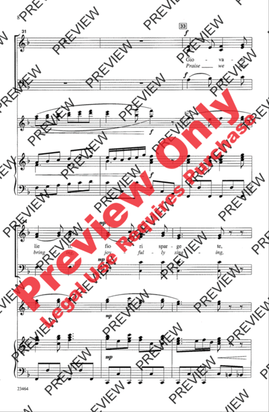 Giovani Lieti 3-Part scores gallery preview page 8
