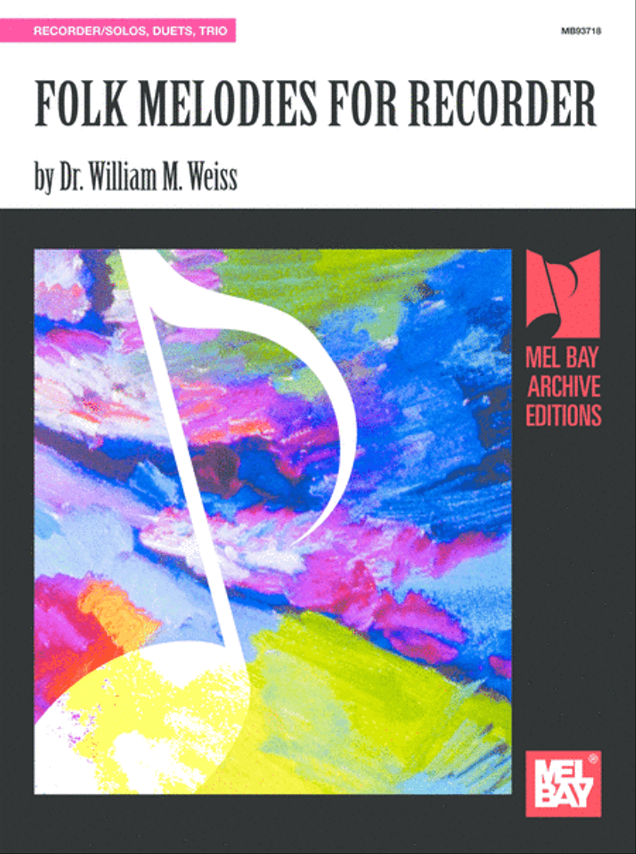 Folk Melodies for Recorder Recorder scores gallery preview page 1