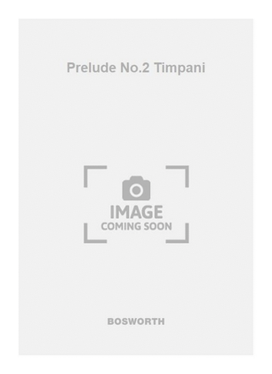 Book cover for Prelude No.2 Timpani