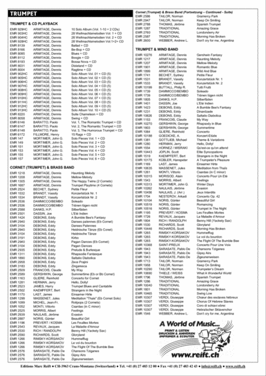Sacred Music Volume 2 Cornet scores gallery preview page 8
