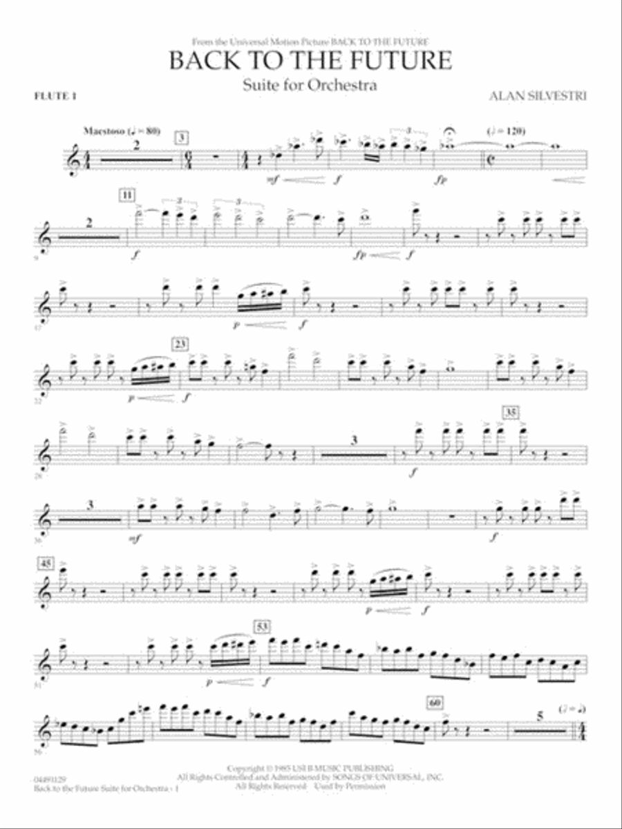 Back to the Future - Suite for Orchestra Full Orchestra scores gallery preview page 4