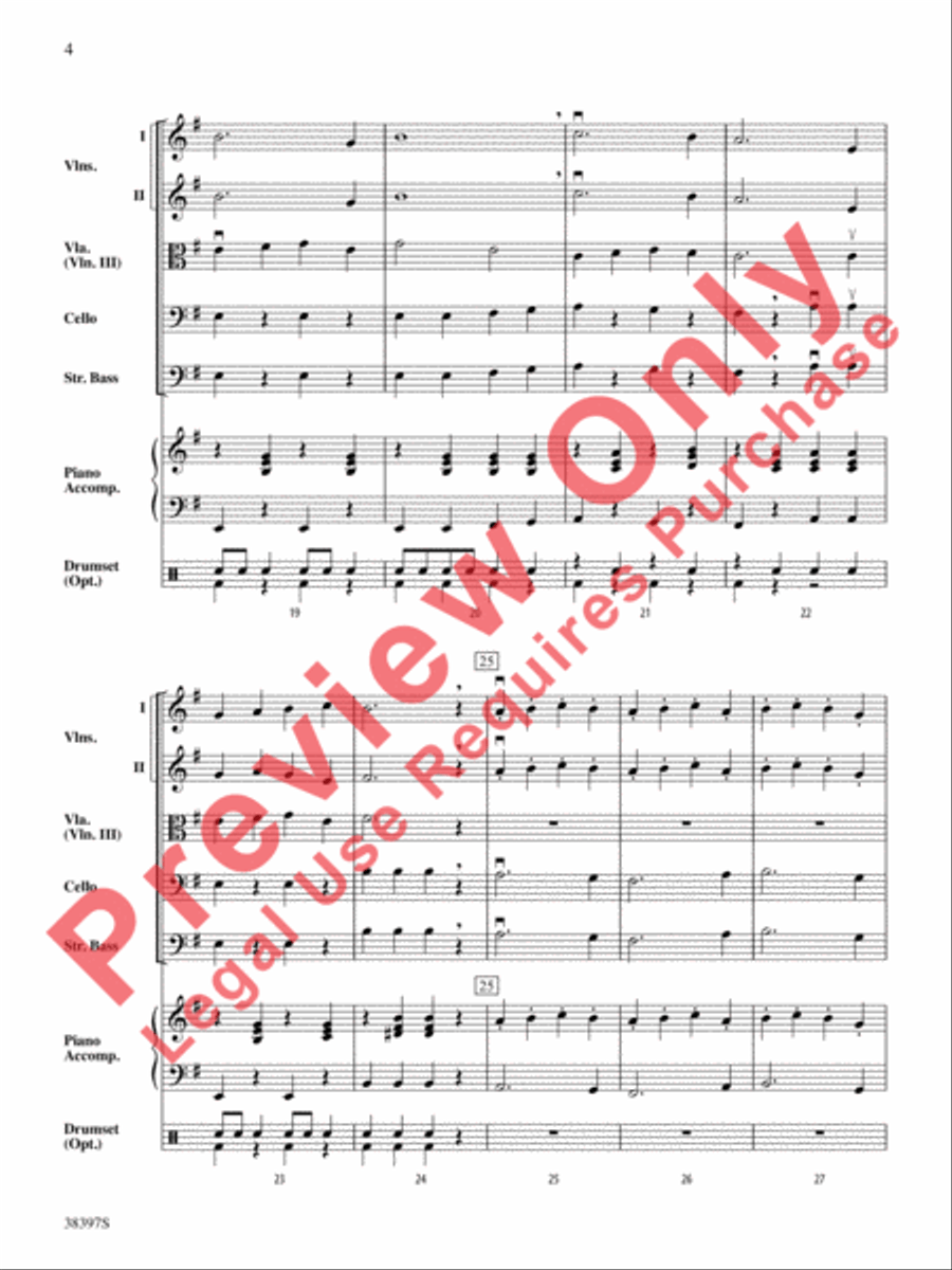 Armada String Orchestra scores gallery preview page 5