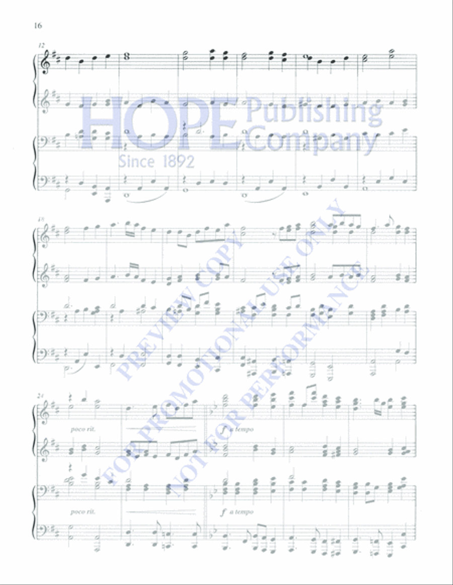 Contemporary Hymns and Songs II Piano Accompaniment scores gallery preview page 20