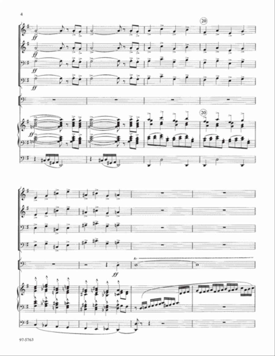 Now Thank We All Our God (Karg-Elert) Trombone scores gallery preview page 3