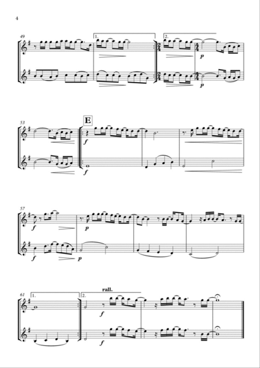 Goodness Of God String Duet scores gallery preview page 4