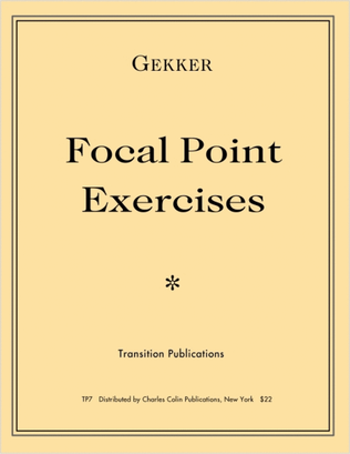 Book cover for Focal Point Exercises