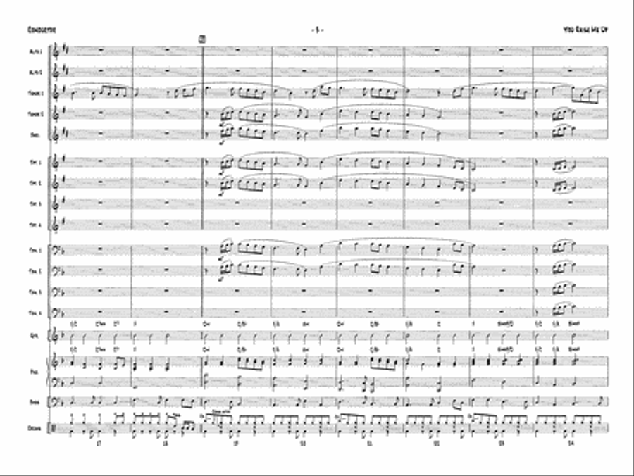 You Raise Me Up: Score Jazz Ensemble scores gallery preview page 5