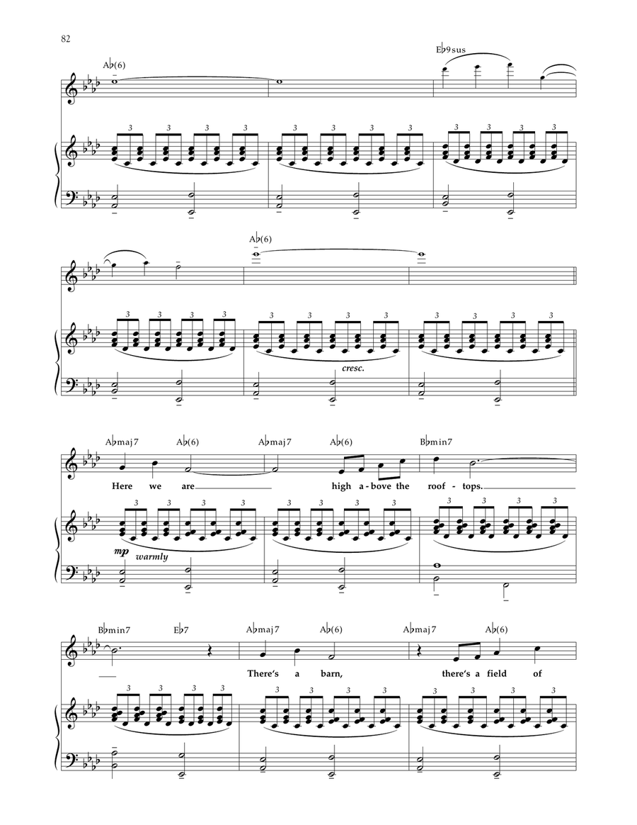 First You Dream (from Steel Pier) Voice scores gallery preview page 5