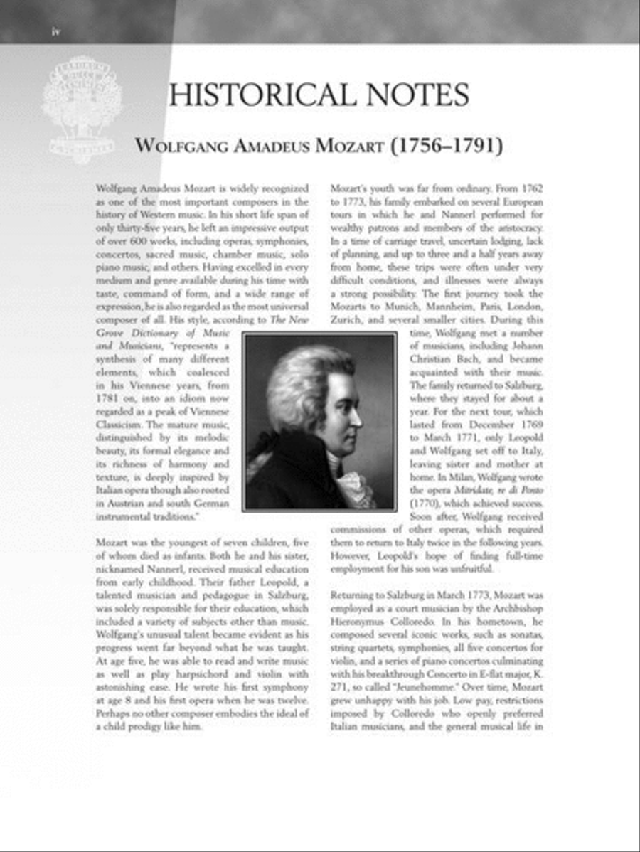 Piano Sonata in C Major, K.545 Piano Solo scores gallery preview page 4