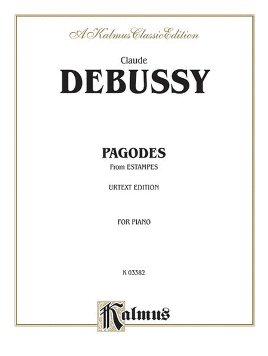 Pagodes (from Estampes) Small Ensemble scores gallery preview page 1