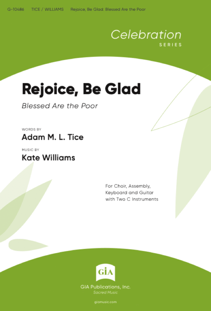 Rejoice, Be Glad - Guitar edition