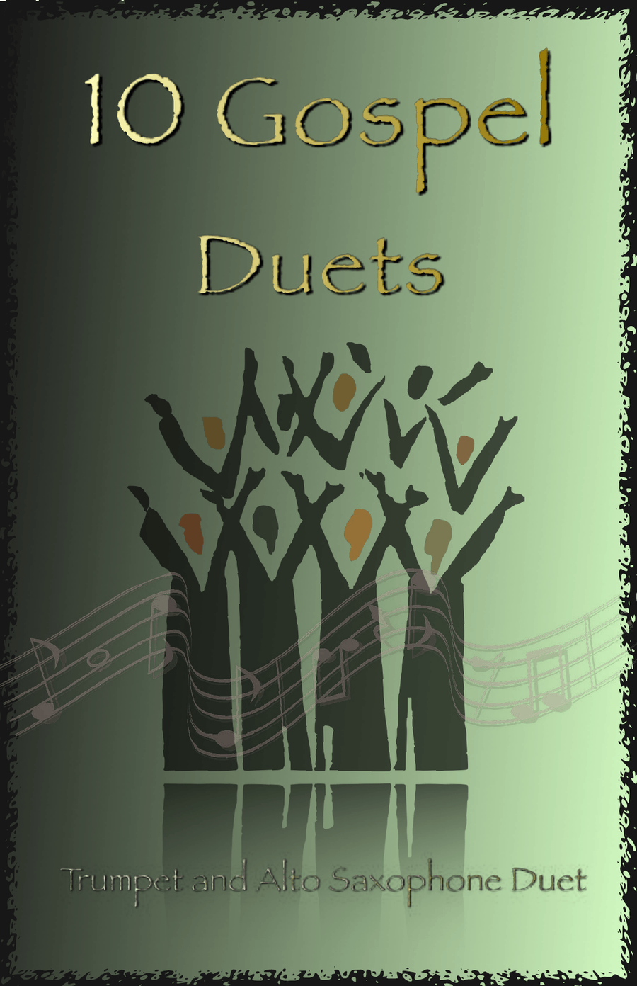 10 Gospel Duets for Trumpet and Alto Saxophone Alto Saxophone scores gallery preview page 1