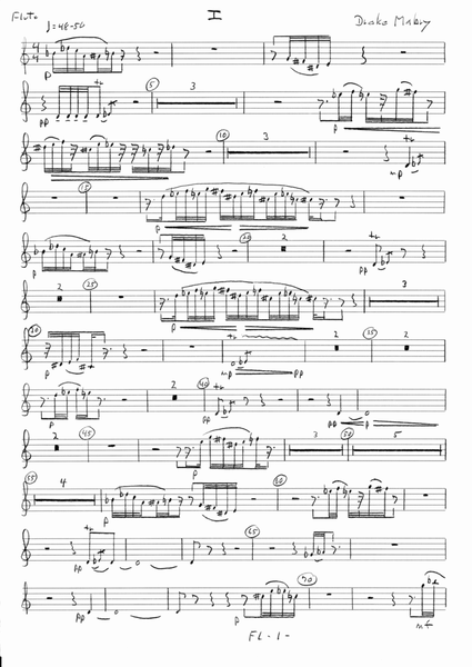 Concerto d'Automne (parts)