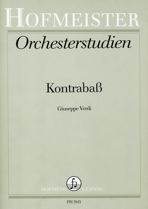 Orchesterstudien fur Kontrabass