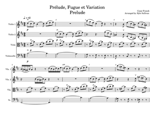 Prelude, Fugue et Variation
