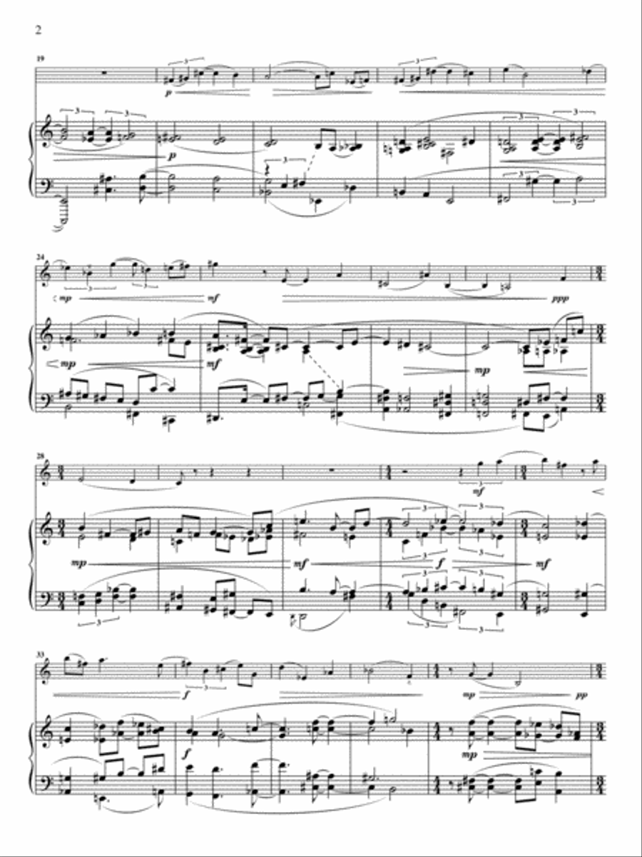 [Froom] Serenade (Piano Reduction) Trumpet Solo scores gallery preview page 6