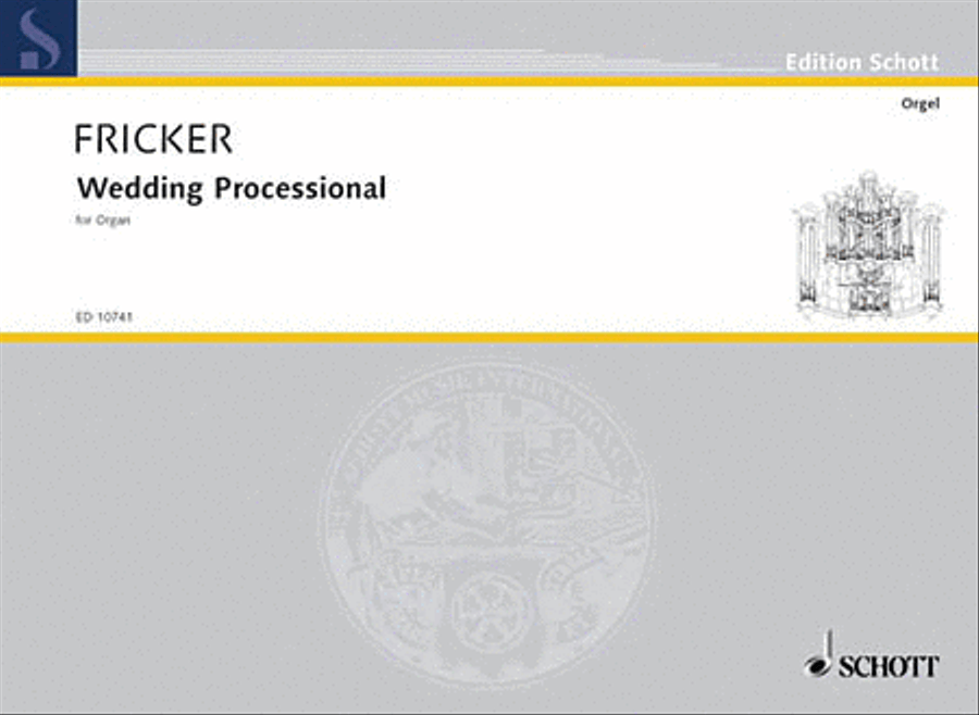 Wedding Processional Organ scores gallery preview page 1