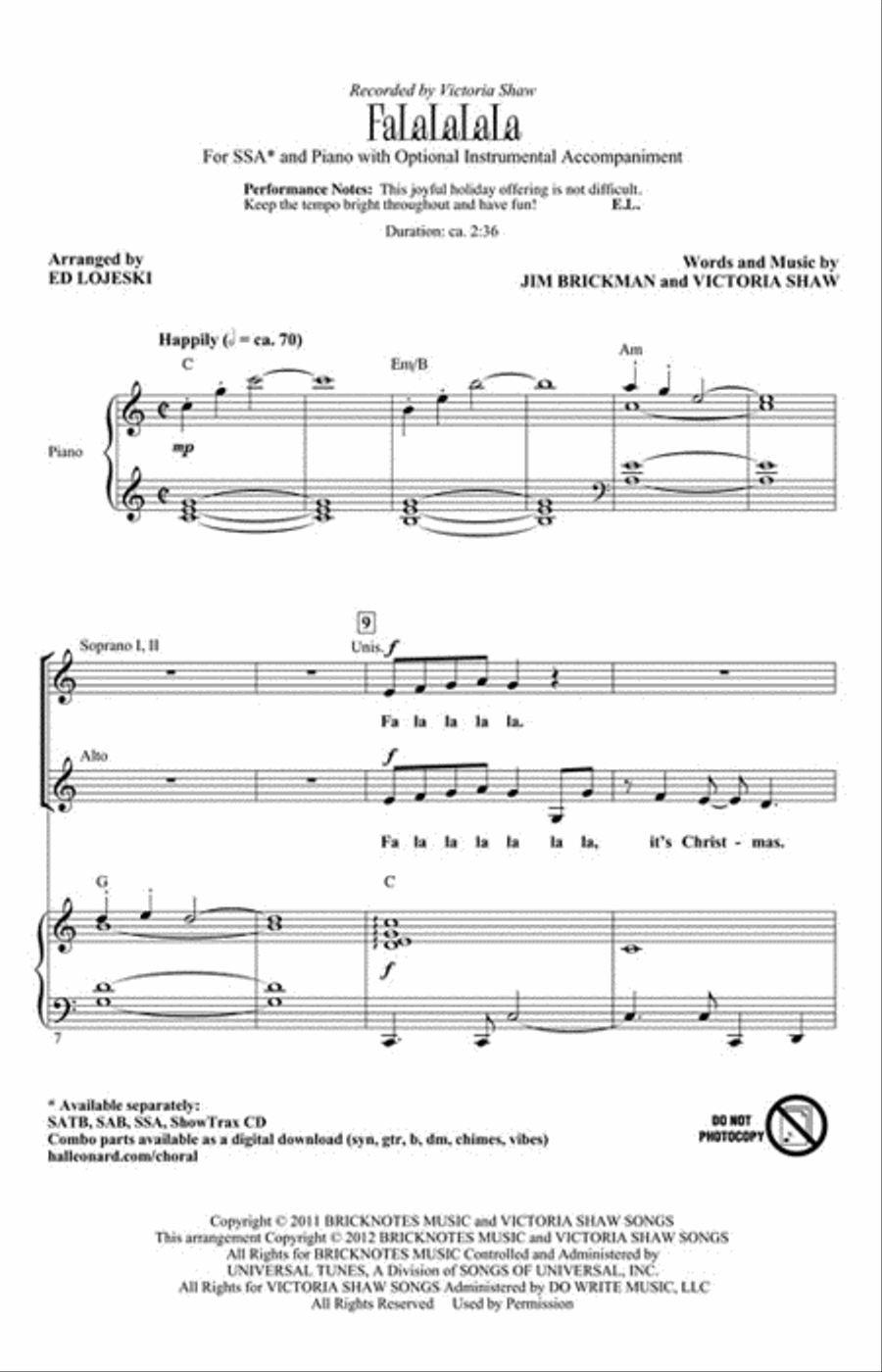 FaLaLaLaLa FaLaLaLaLa SSA scores gallery preview page 2