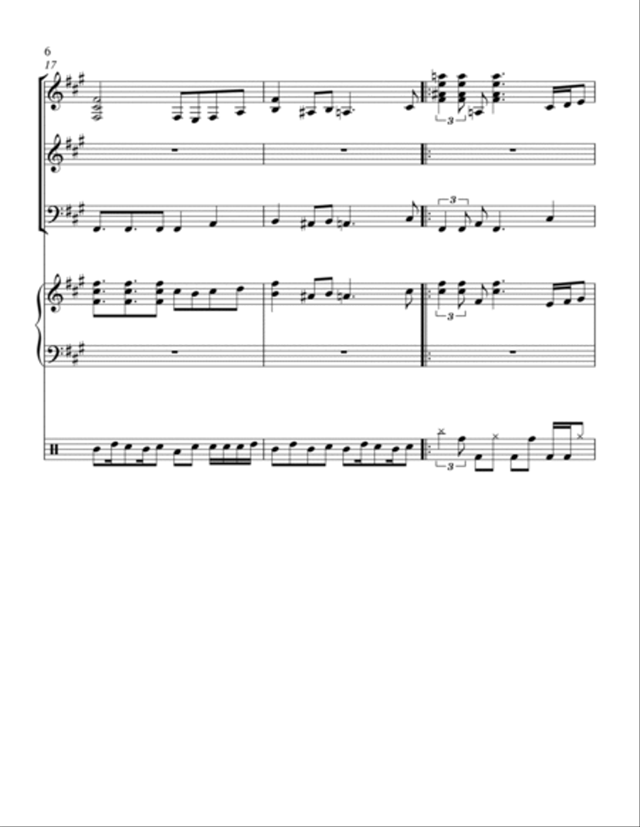 Opus 59 - I spy classically Small Ensemble scores gallery preview page 6