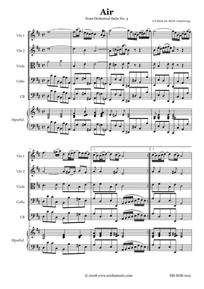 Air from Suite No.3 ('Air on a G string')