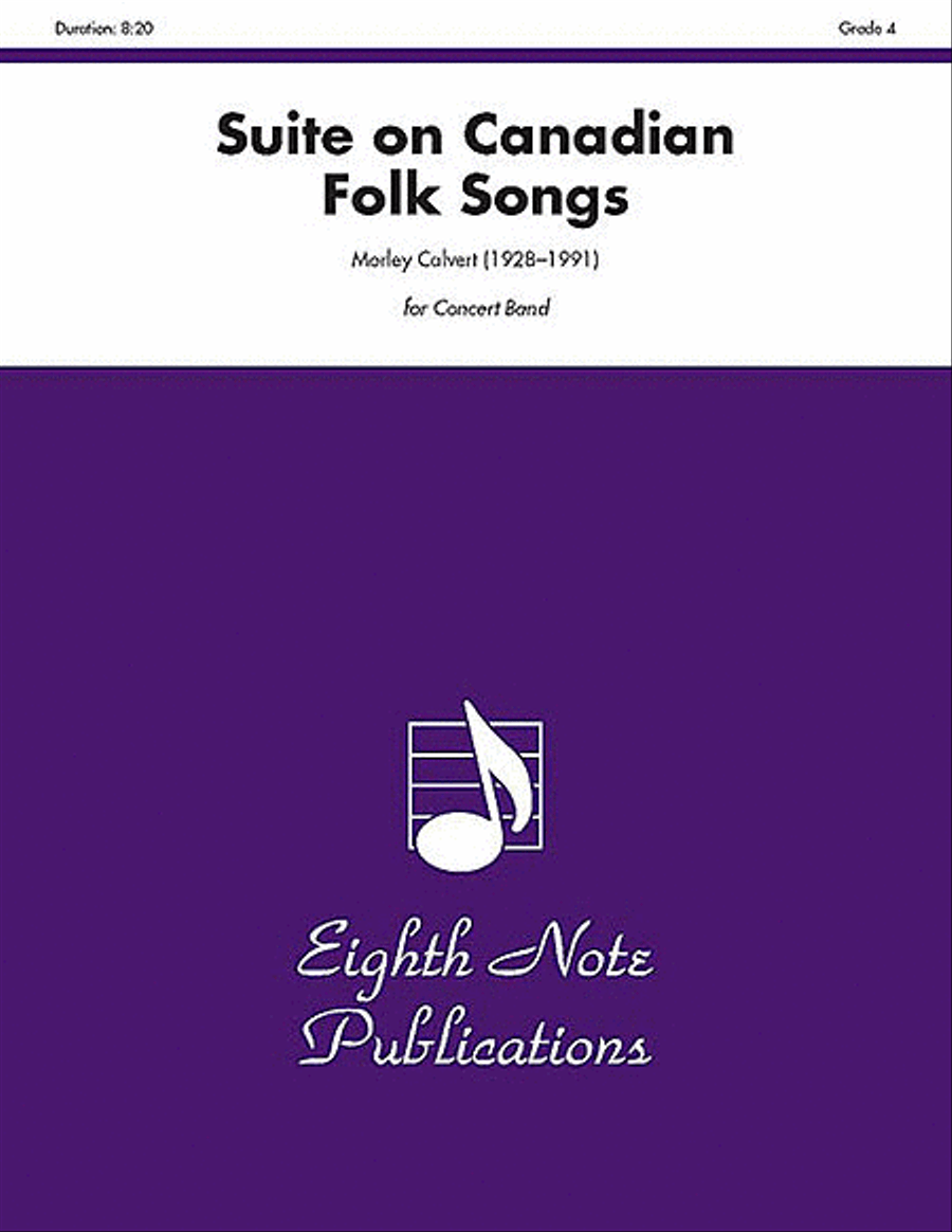 Suite on Canadian Folk Songs Concert Band scores gallery preview page 1