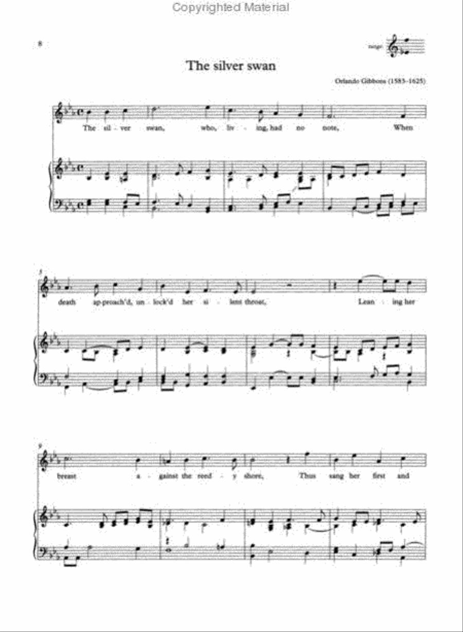 The Art of Song, Grade 6 (High Voice) High Voice scores gallery preview page 3