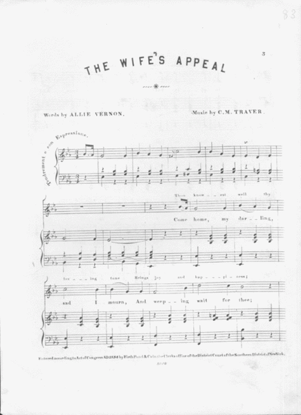 The Wife's Appeal. Song