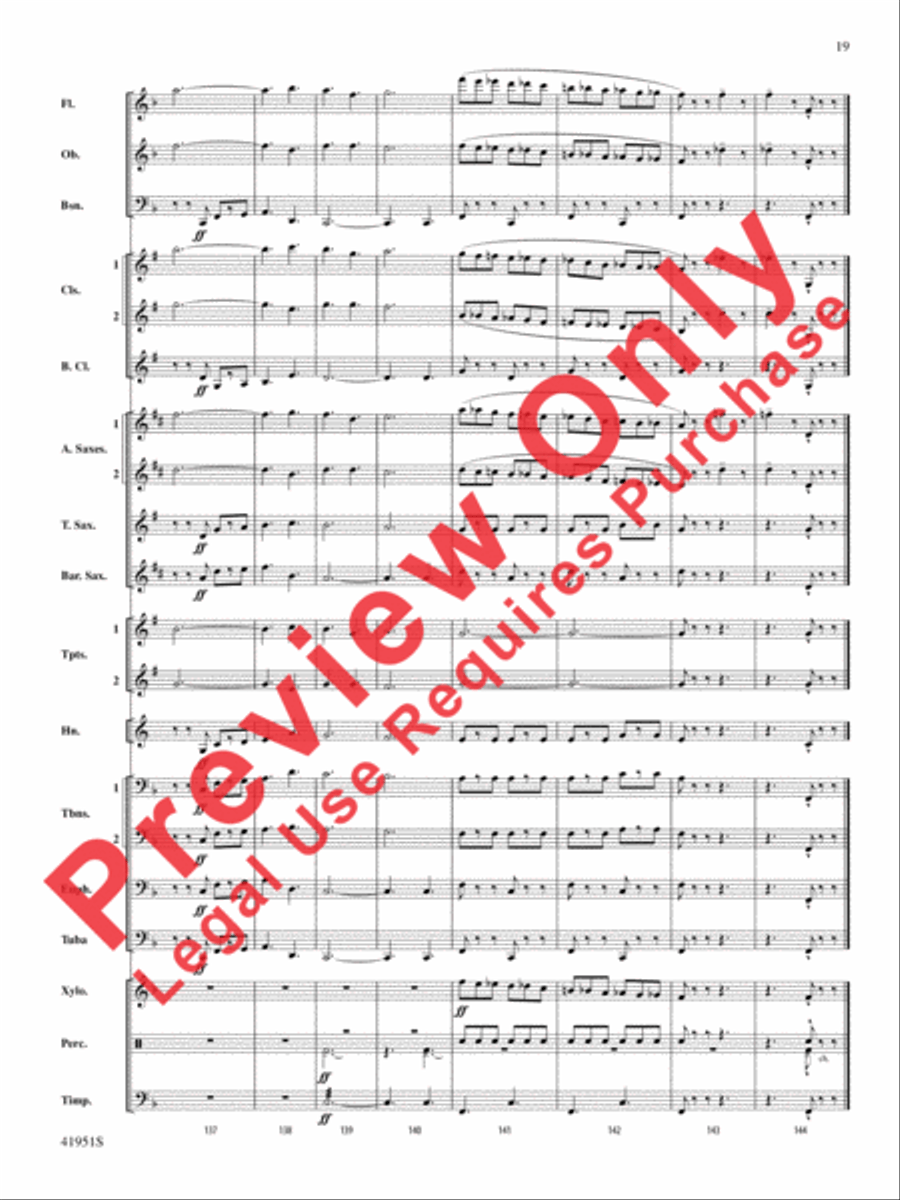 Hobo Train Concert Band scores gallery preview page 20