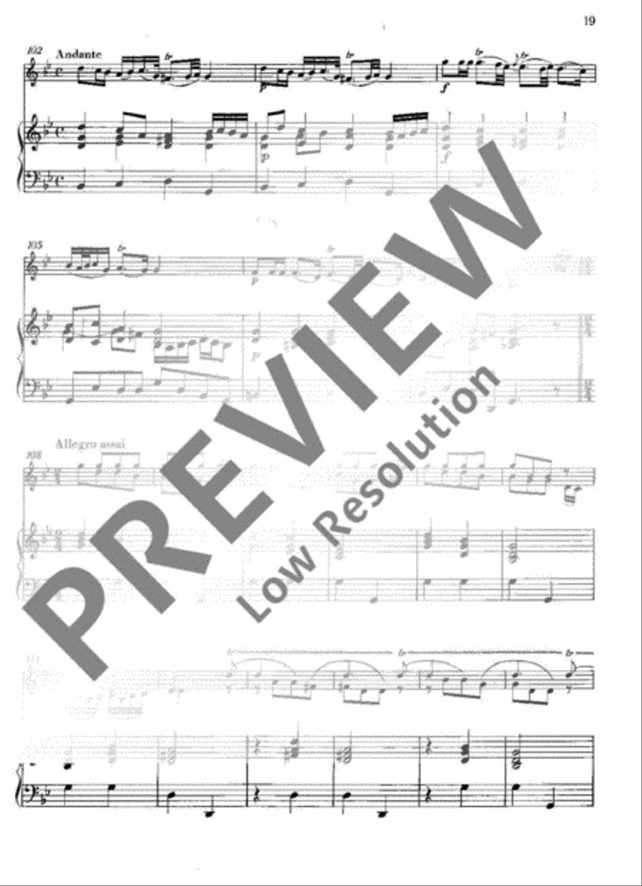 Sonata G Minor Violin Solo scores gallery preview page 20