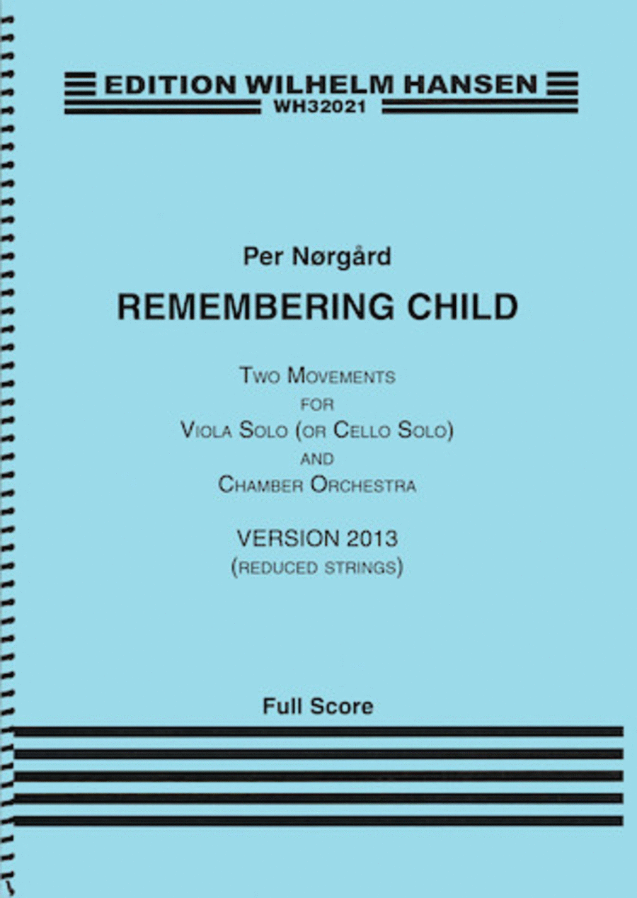 Remembering Child (Version 2013)