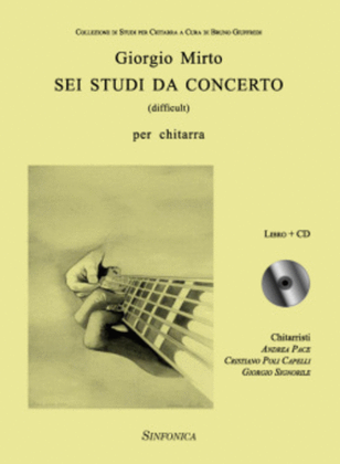 Book cover for Sei Studi da Concerto