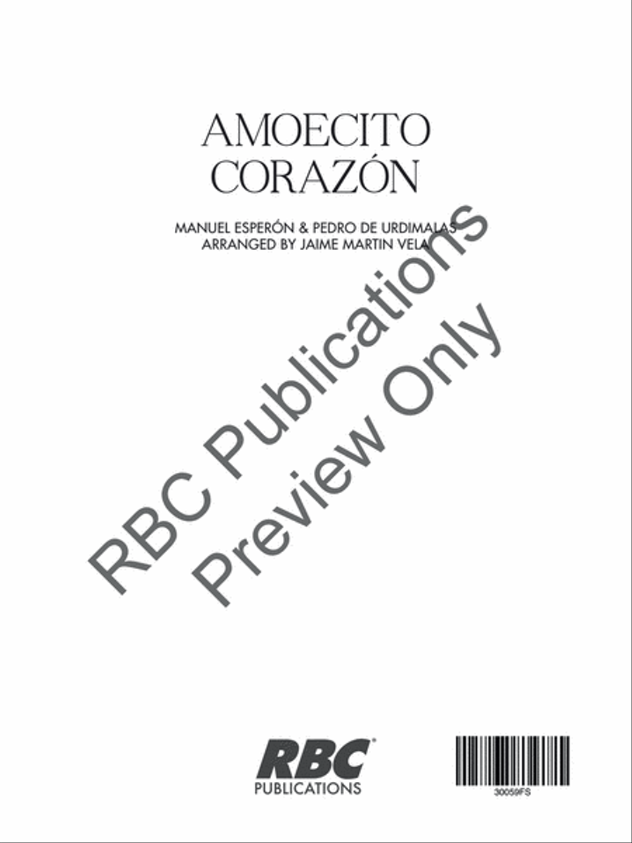 Amoecito Corazón (Score) Voice scores gallery preview page 13