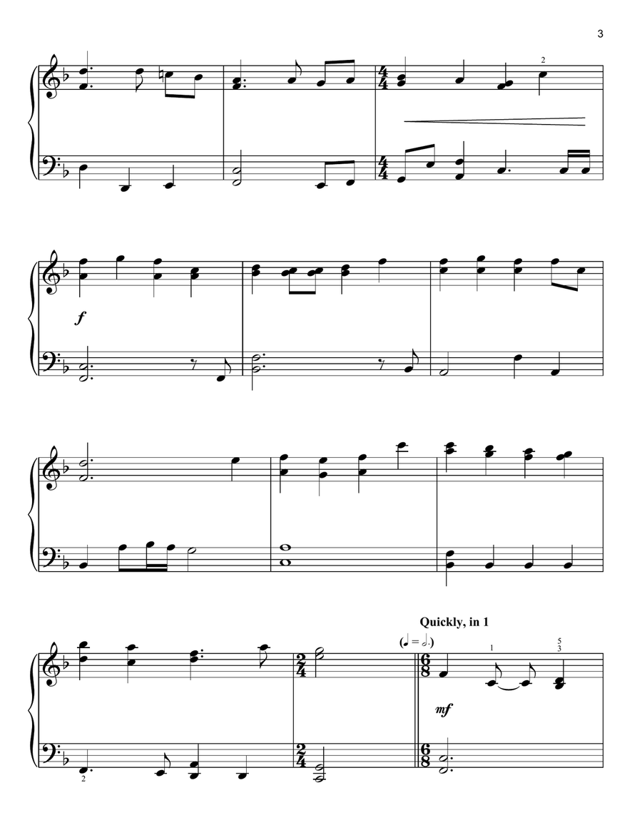 Remember (from The Lion King 2019) Easy Piano scores gallery preview page 3