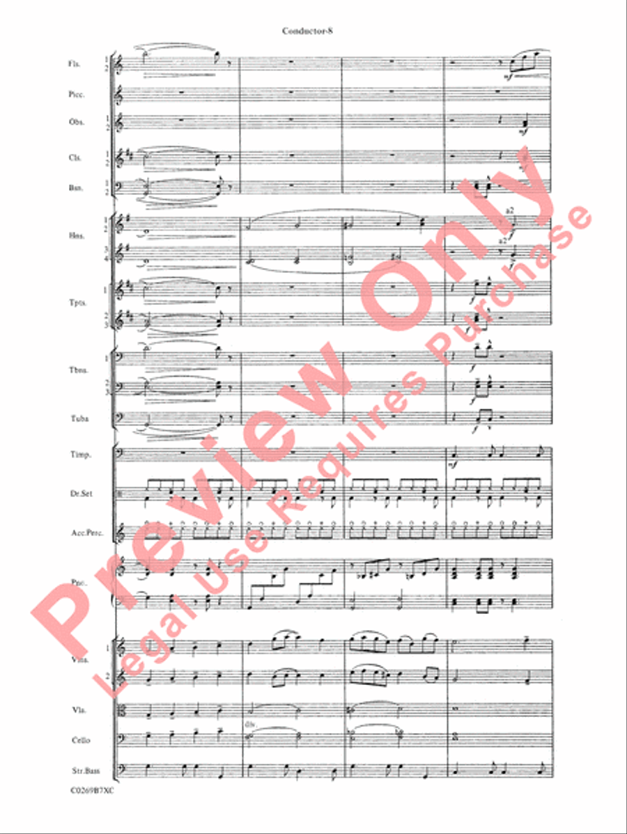 Leroy Anderson Favorites Leroy Anderson Favorites Full Orchestra scores gallery preview page 11