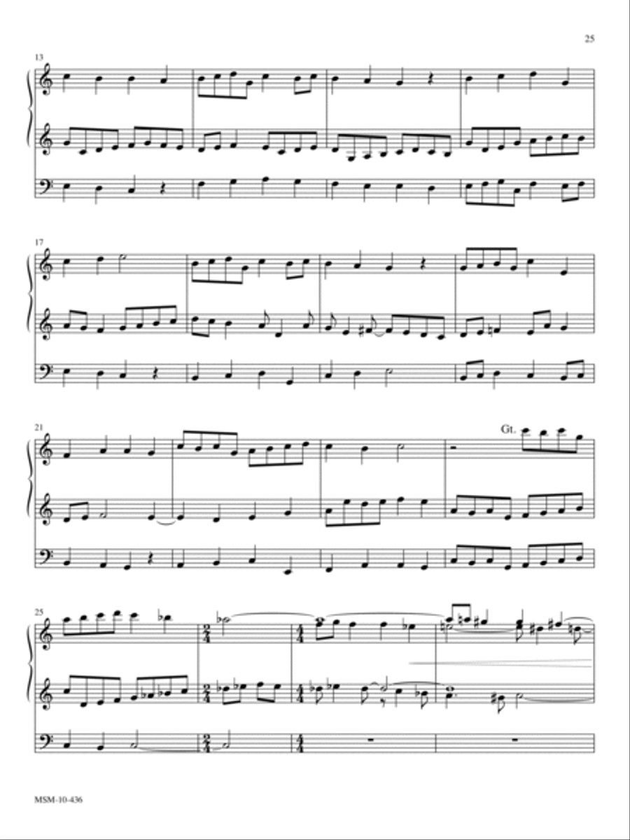 Toccata on Christ the Lord Is Risen Today/Jesus Christ Is Risen Today Organ scores gallery preview page 2