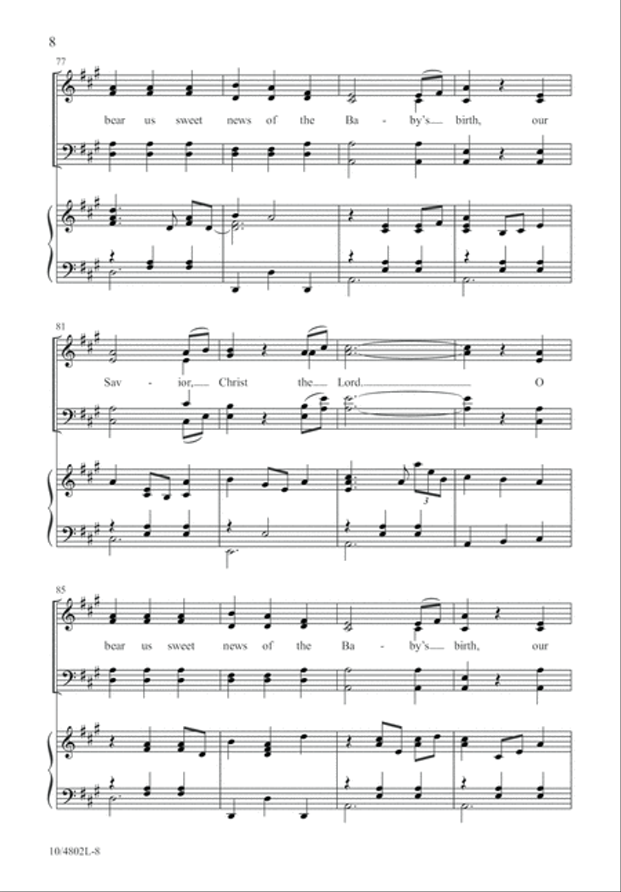 Angel Band Angel Band 4-Part scores gallery preview page 8