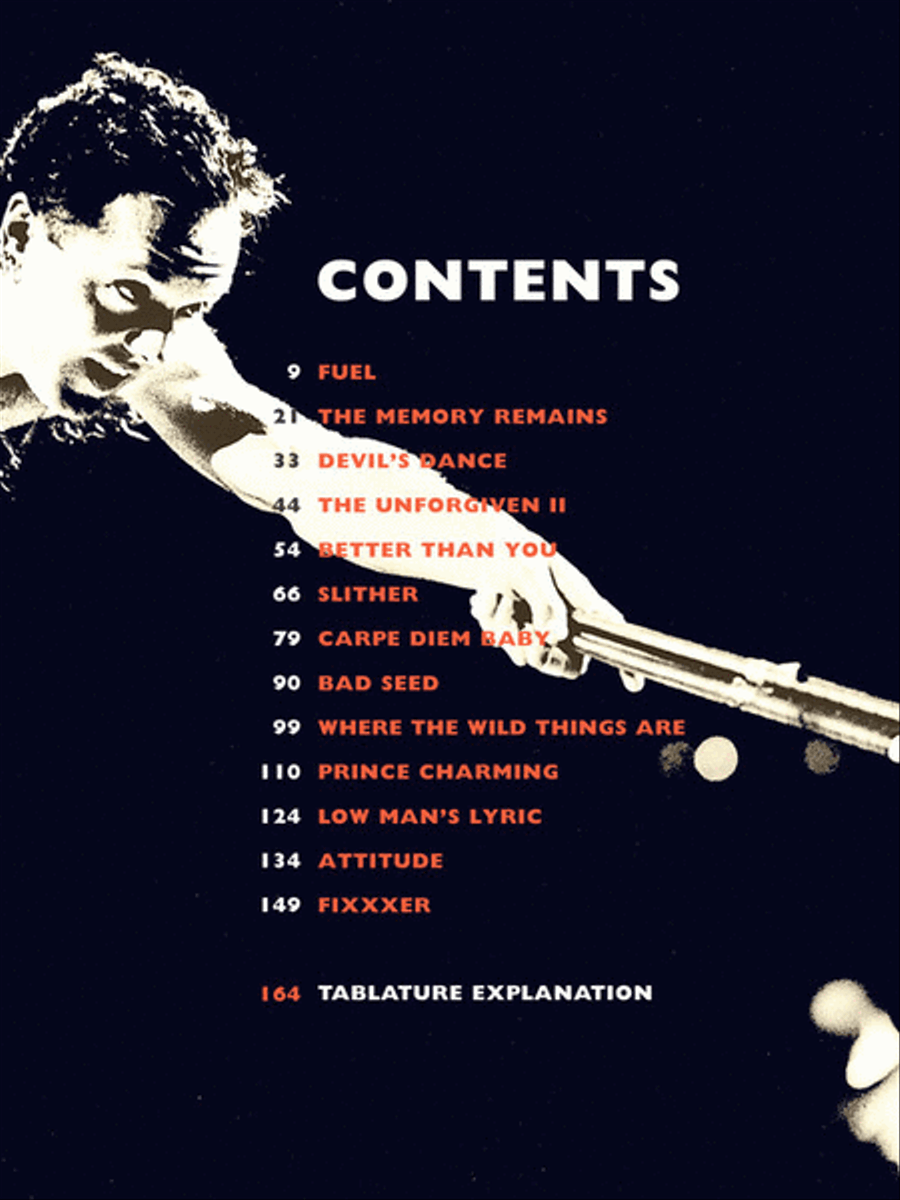 Metallica – Re-Load Electric Guitar scores gallery preview page 2