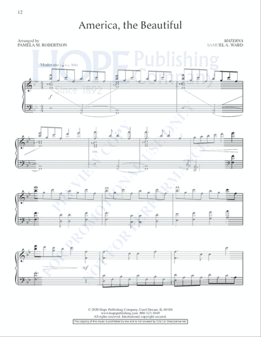 Piano Postludes Piano Solo scores gallery preview page 19