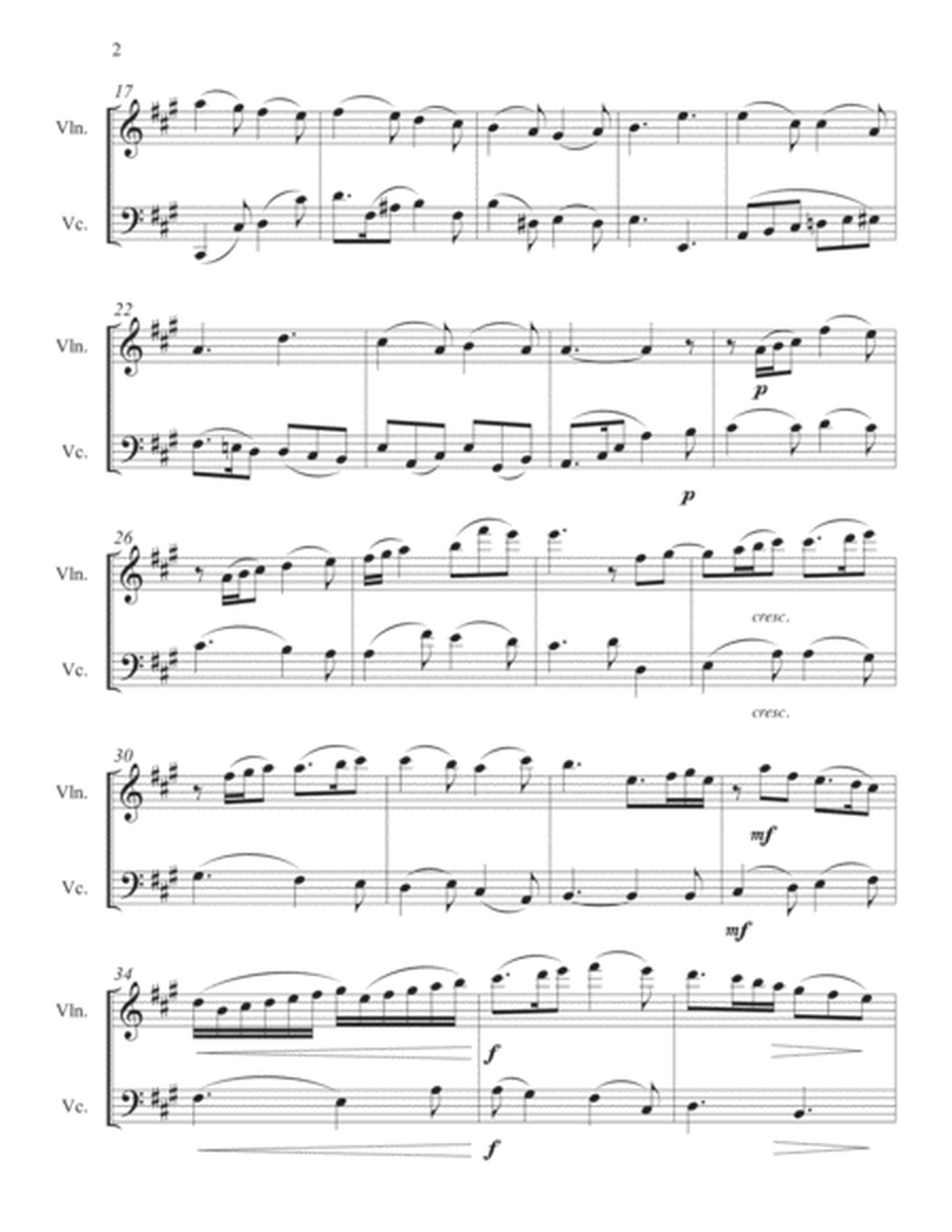 Six Hymn Arrangements for Violin and Cello