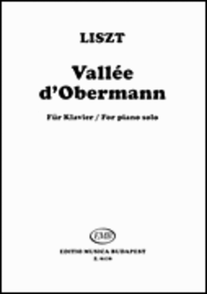 Book cover for Vallee D'obermann from Années de pèlerinage