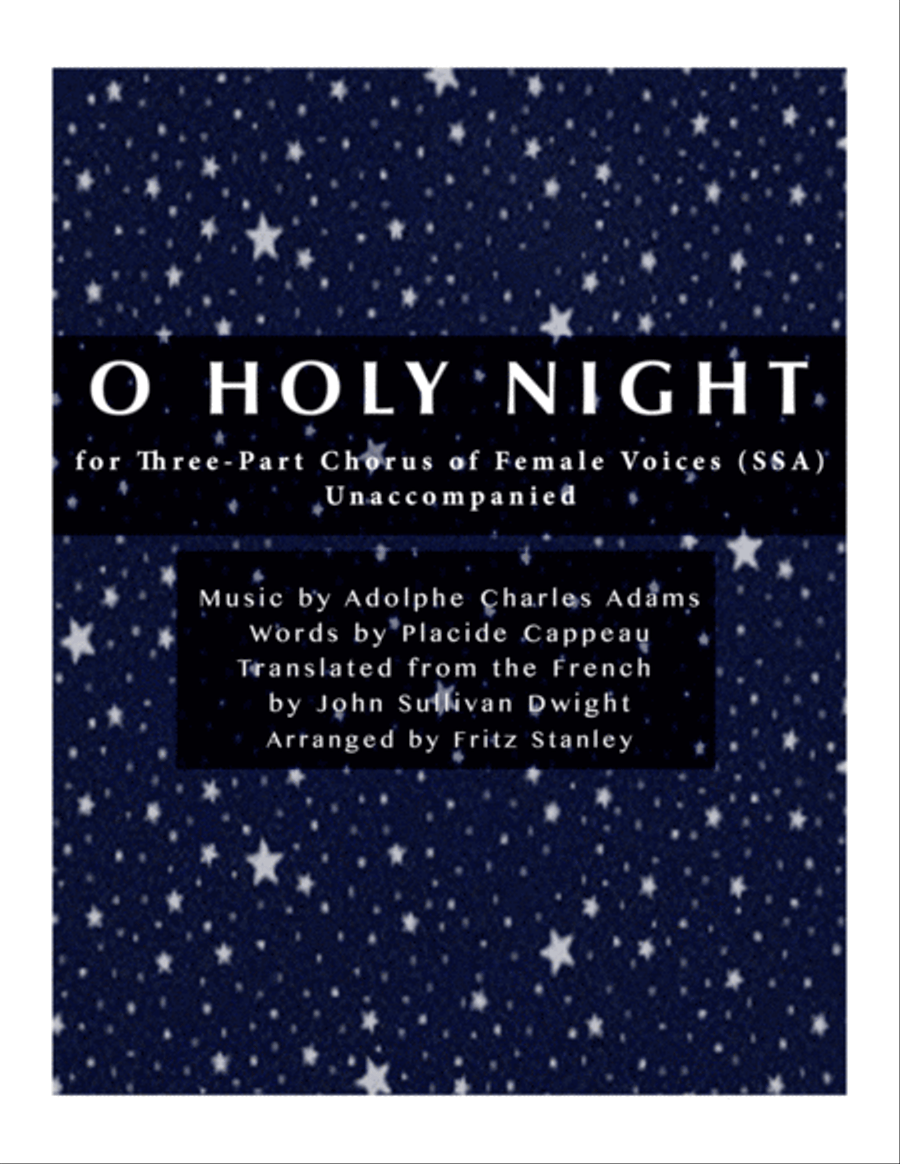 O Holy Night - SSA A Cappella SSA scores gallery preview page 1