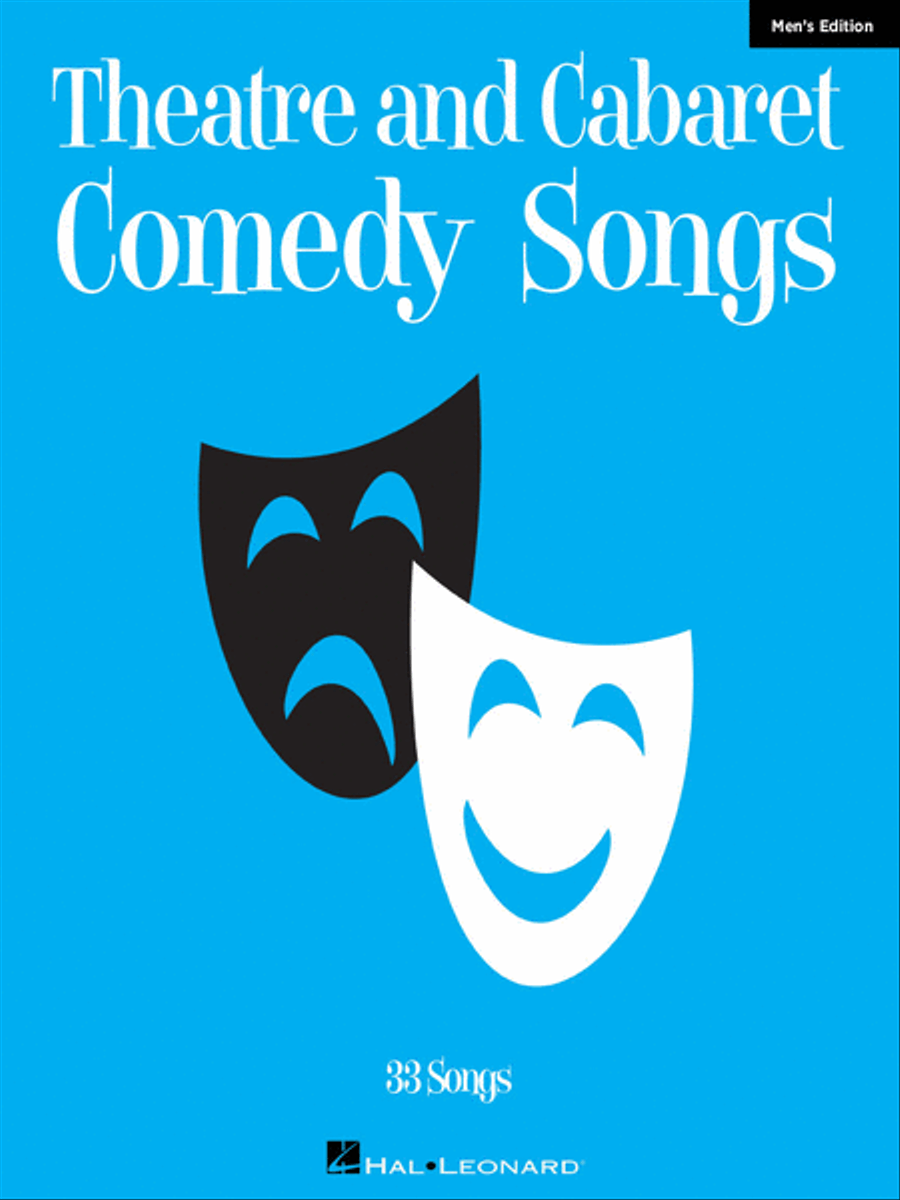 Book cover for Theatre and Cabaret Comedy Songs - Men's Edition