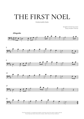 The First Noel (Violoncello Solo) - Christmas Carol