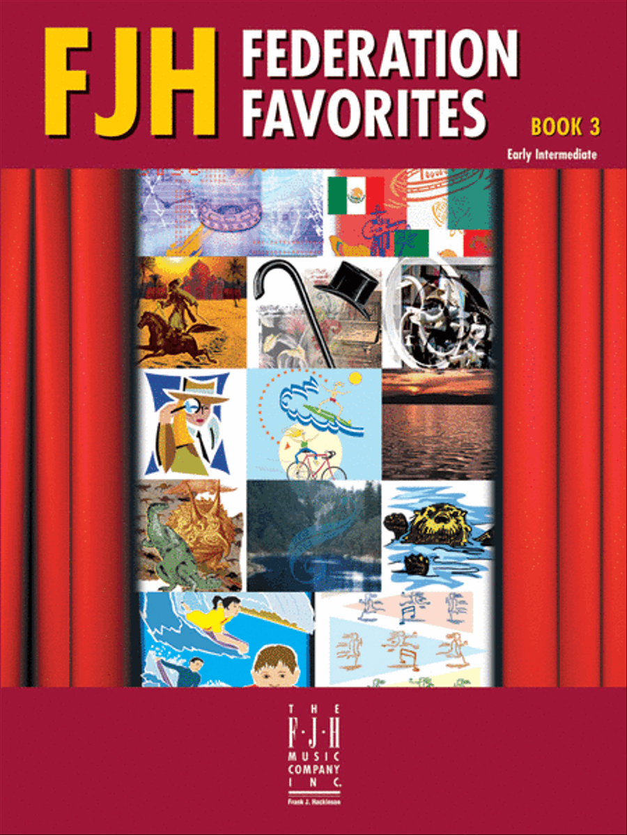 FJH Federation Favorites, Book 3 Piano Solo scores gallery preview page 2