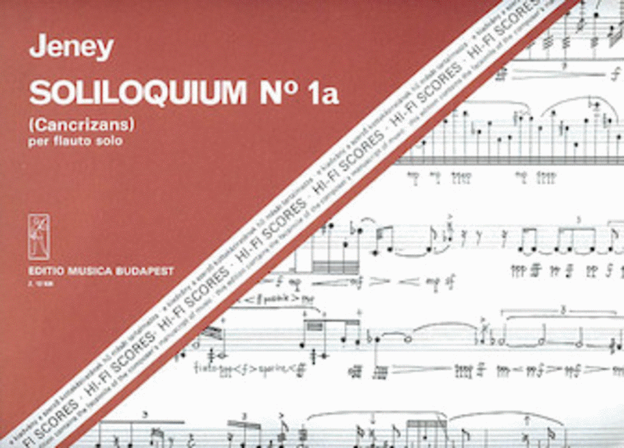 Soliloquium No. 1a Soliloquium No. 1a Flute Solo scores gallery preview page 1