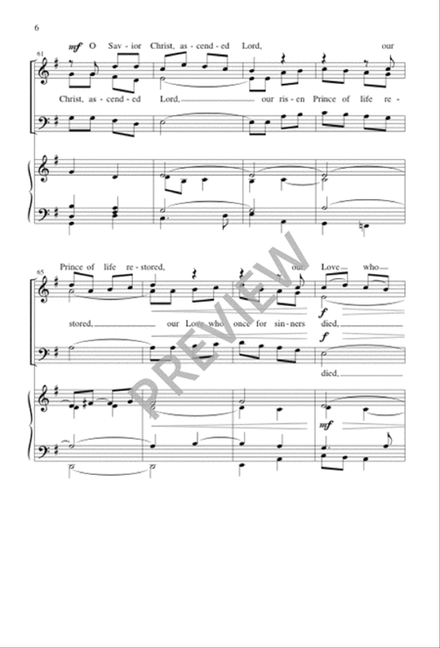 O Prince of Peace 4-Part scores gallery preview page 7