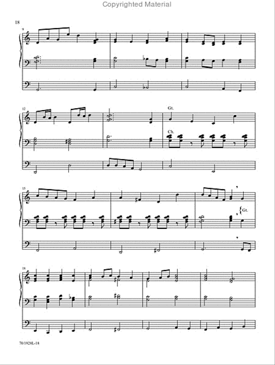 Jubilation! Organ Solo scores gallery preview page 11