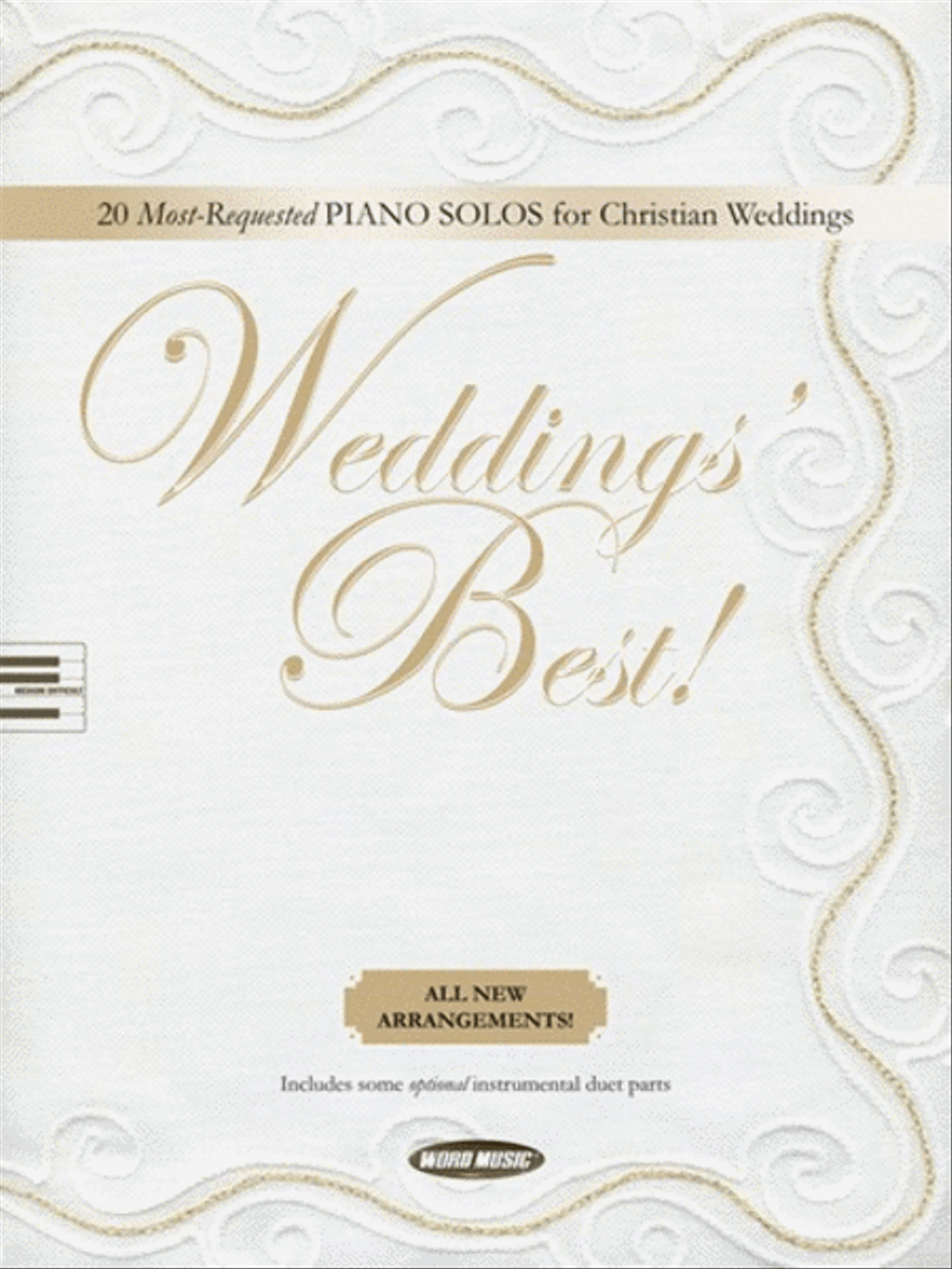 Weddings' Best! - Piano Folio Piano Solo scores gallery preview page 1